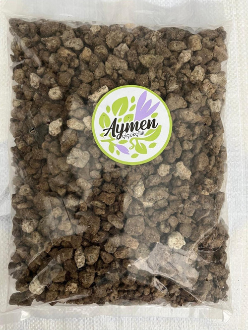 8-16 Mm Ponza Taşı - Tarım Pomzası 5 Lt Paket - 5 Litre Volkanik Ponza Taşı