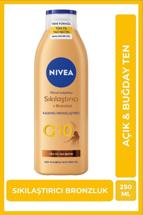 Q10 Sıkılaştırıcı ve Bronzlaştırıcı Vücut Losyonu 200 ml