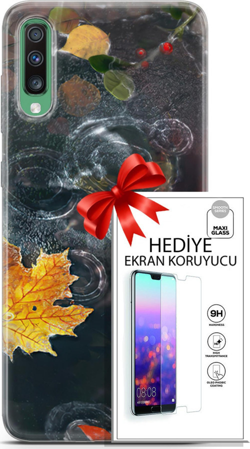 Samsung Galaxy A50 Kılıf Orijinal Seri Neo 02 Spawn Kapak Ve Ekran Koruyucu