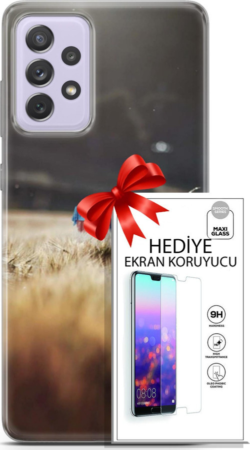 Samsung Galaxy A52 Kılıf Orijinal Seri Pubg 03 Ana Karakter Arka Kapak + Ekran Koruyucu