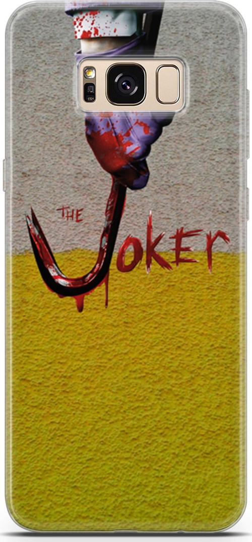 Samsung Galaxy S8 Kılıf Orijinal Seri Typo 09 Joker Uv Kılıf