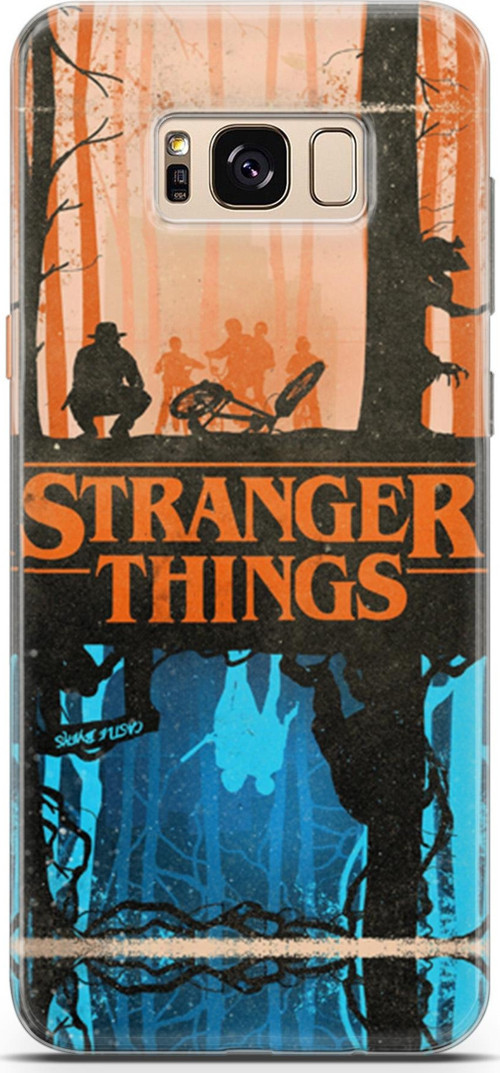 Samsung Galaxy S8 Kılıf Orijinal Seri Typo 13 Stranger Things Case Kapak