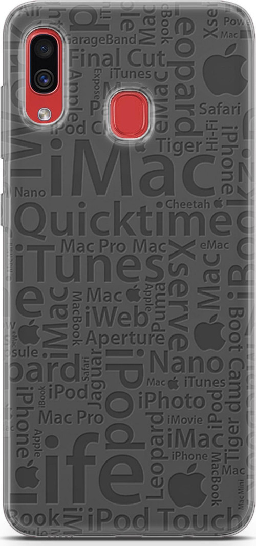 Samsung Galaxy A40 Kılıf Orijinal Seri Typo 28 İmac İweb İlife İz Bırakmayan Kılıf