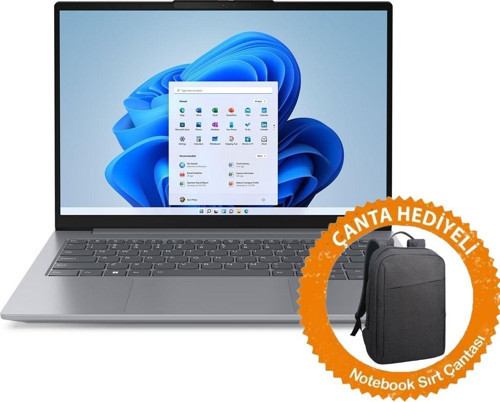 Thinkbook 14 İntel I7 13700H 64GB 2TB SSD Windows 11 Pro 14" Wuxga IPS Taşınabilir Bilgisayar+Çanta 21KG004NTRC27