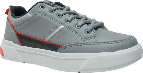 Gri Füme Turuncu Bağcıklı Athletics Sneaker Spor Ayakkabı