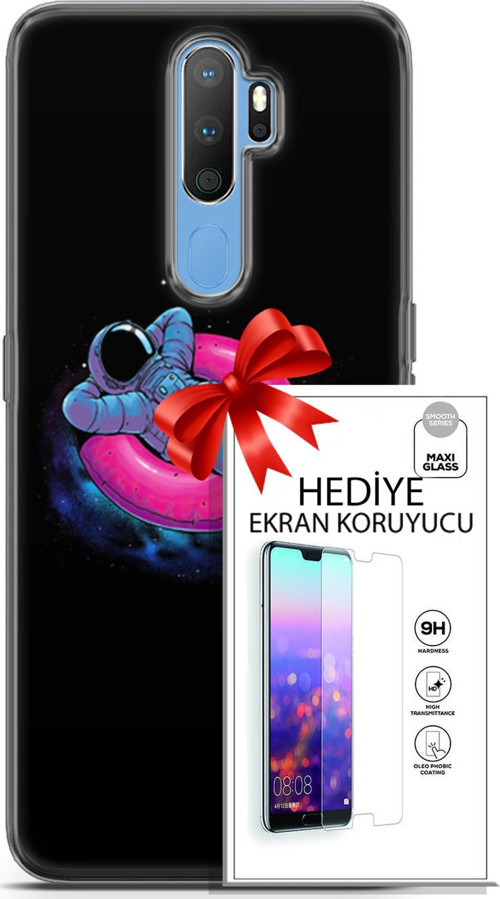 Oppo A9 2020 Kılıf Orijinal Seri Neo 09 Darkseid Uv Kılıf Ve Ekran Koruyucu