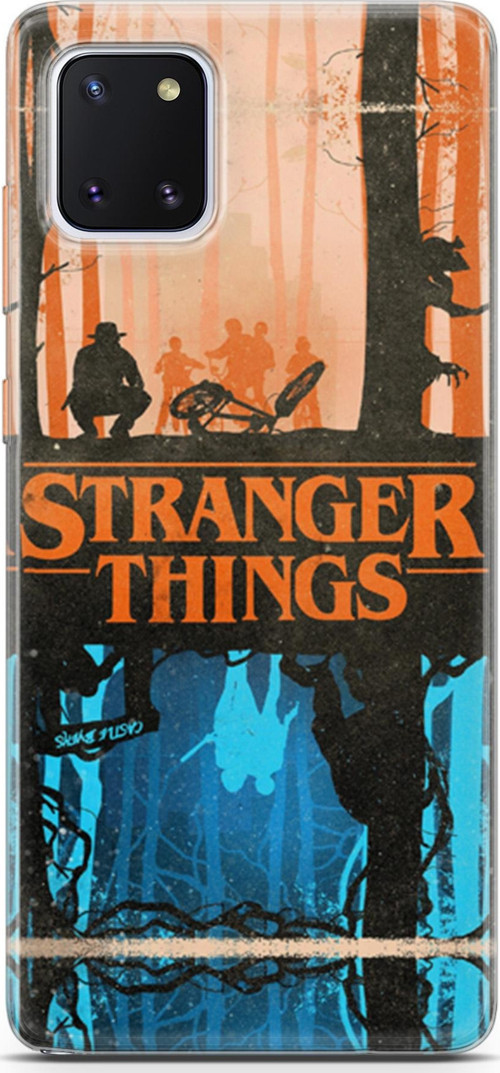 Samsung Galaxy Note 10 Lite Kılıf Orijinal Seri Typo 13 Stranger Things Case Kapak