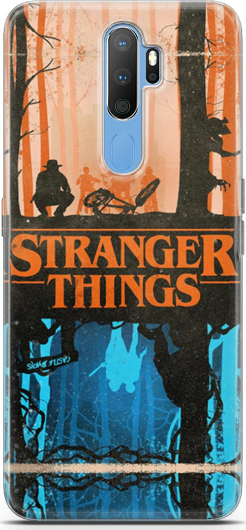 Oppo A9 2020 Kılıf Orijinal Seri Typo 13 Stranger Things Case Kapak