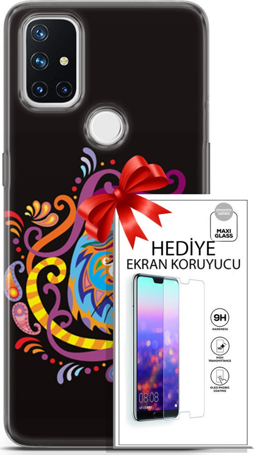 Oneplus Nord N10 5G Kılıf Orijinal Seri Scotish-British 02 Yerel Kedi Kapak Ve Ekran Koruyucu