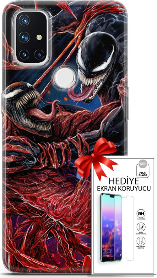 Oneplus Nord N10 5G Kılıf Orijinal Seri Cardano 22 Monsters Kap + Ekran Koruyucu