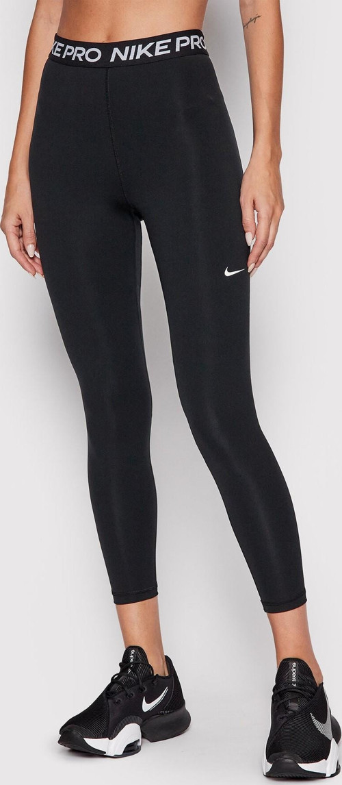 Pro 365 Mid-Rise Crop Training Legging Tight Fit Toparlayıcı Siyah Tayt