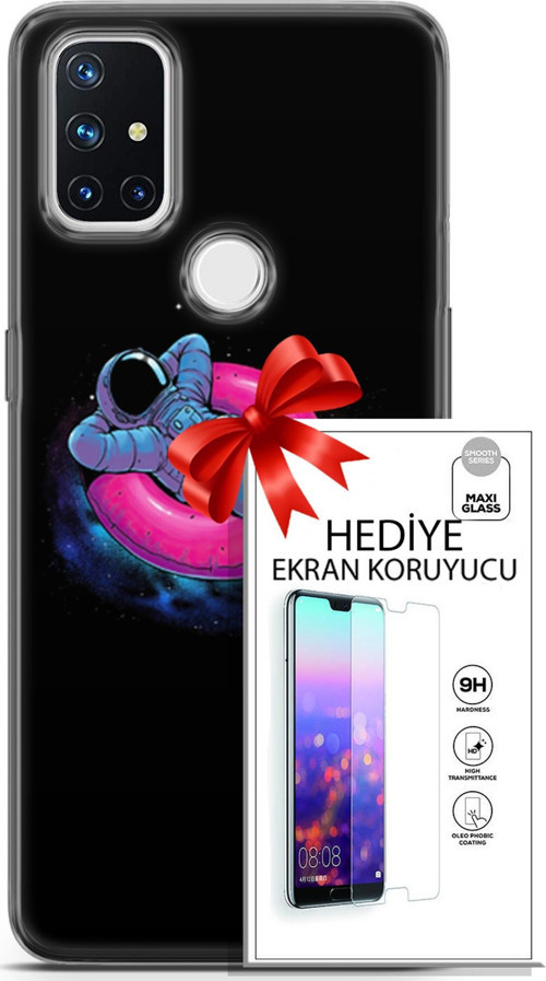 Oneplus Nord N10 5G Kılıf Orijinal Seri Neo 09 Darkseid Uv Kılıf Ve Ekran Koruyucu