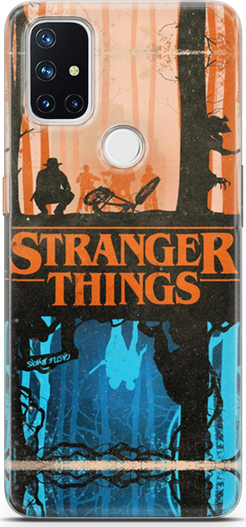 Oneplus Nord N10 5G Kılıf Orijinal Seri Typo 13 Stranger Things Case Kapak