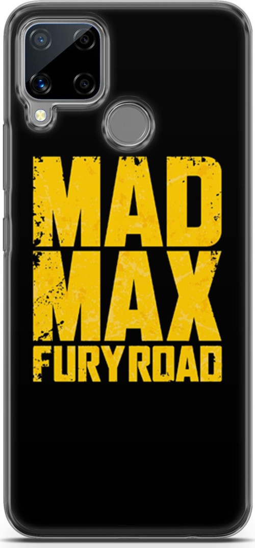 Realme C15 Kılıf Orijinal Seri Typo 24 Mad Max Furryroad Darbe Emici Kılıf