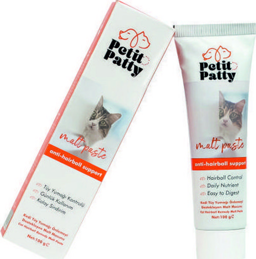 Malt Paste 100g (Kediler İçin Tüy Yumağı Önleyici Anti-Hairball Malt Macunu)