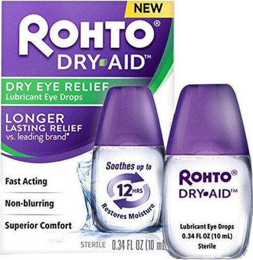 Jaso Pharma Rohto Dry Aid Kayganlaştırıcı Eye Drops Damlası 10 Ml