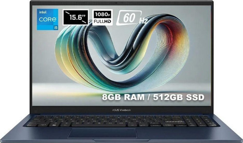 Vivobook X1504VA-NJ2405 Intel Core i5-1334U 8GB DDR4 512GB SSD 15.6 inç Full HD 60Hz FreeDos Laptop