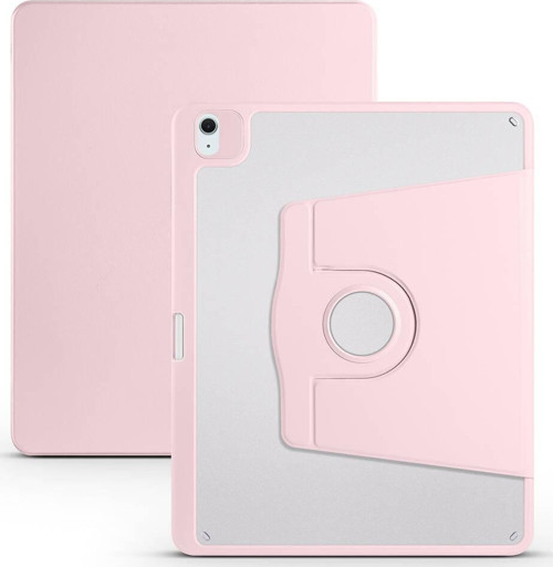 iPad Air 13 2024 Kılıf Termik Kalem Bölmeli Dönebilen Standlı Kılıf