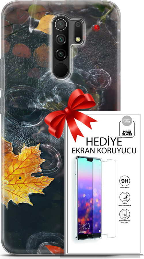 Xiaomi Redmi 9 Kılıf Orijinal Seri Neo 02 Spawn Kapak Ve Ekran Koruyucu