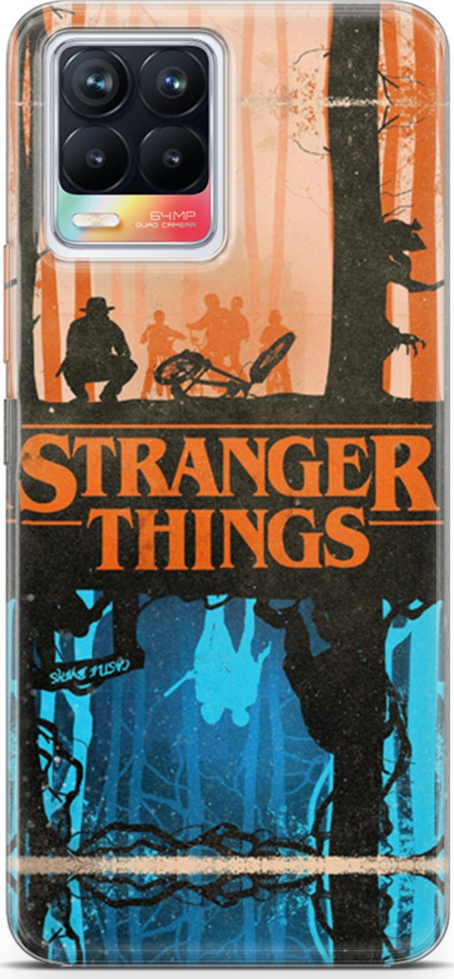 Realme 8 Kılıf Orijinal Seri Typo 13 Stranger Things Case Kapak