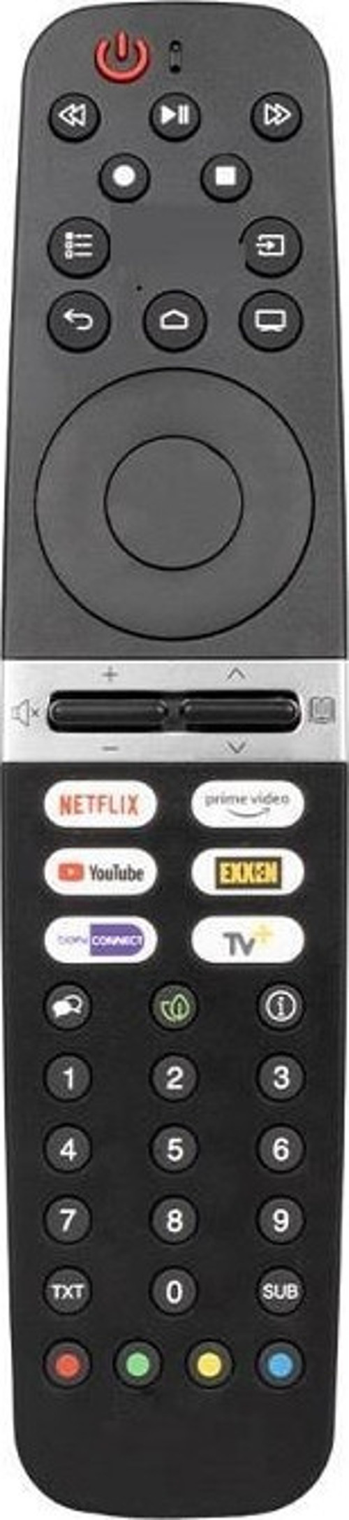 55 GHU 8500 A İle Uyumlu Google Tv Kumandası-Mikrofonsuz