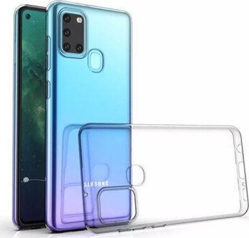 Samsung Galaxy A21S Kılıf Darbe Önleyici İnce Süper Silikon