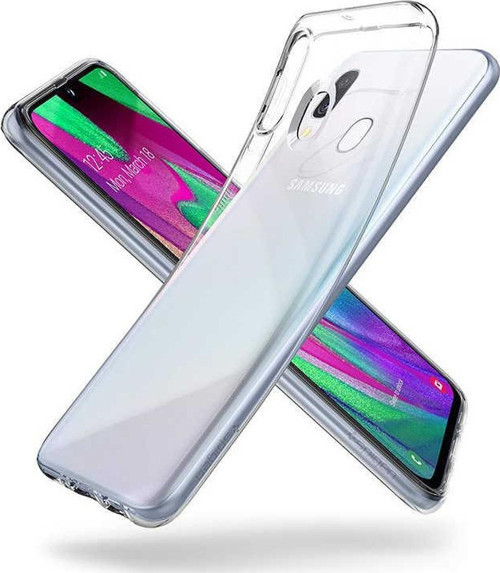 Samsung Galaxy A40 Kılıf Darbe Önleyici İnce Süper Silikon