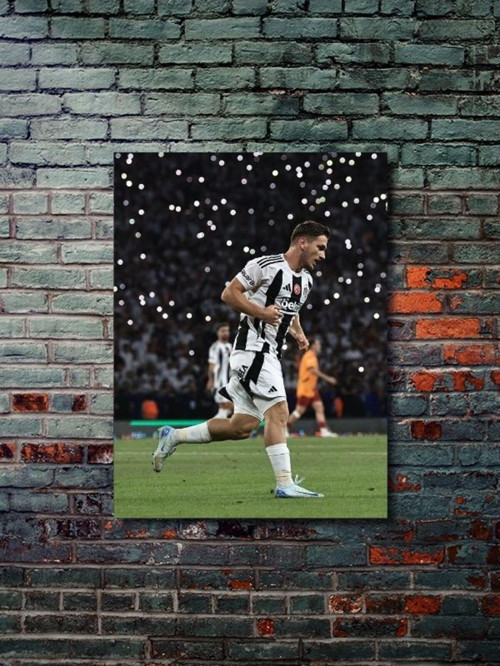 Semih Kılıçsoy - Bjk - Spor Posterleri, Takım Posterleri Özel Tasarım Kağıt Poster