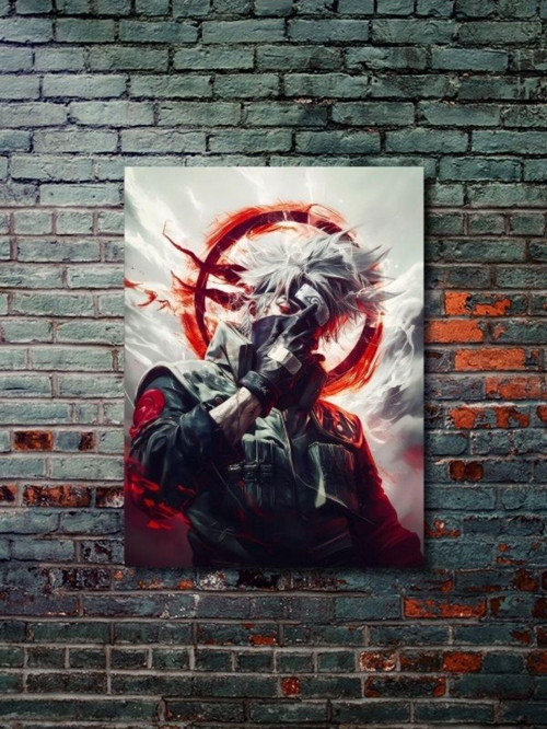 Kakashi Hatake - Naruto - Anime & Manga Posterleri, Özel Tasarım Kağıt Poster