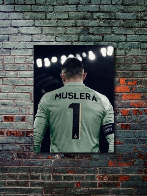 Muslera - Galatasaray - Spor Posterleri, Takım Posterleri Özel Tasarım Kağıt Poster