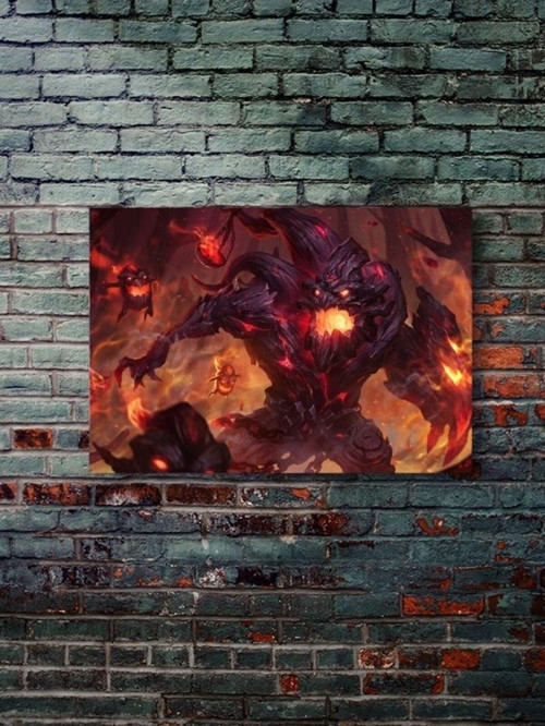 Maokai - League Of Legends - Oyun Posterleri, Özel Tasarım Kağıt Poster
