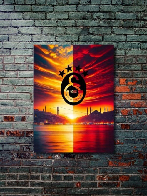 Gs Takım - Galatasarayt Poster - Spor Posterleri, Takım Posterleri Özel Tasarım Kağıt Poster