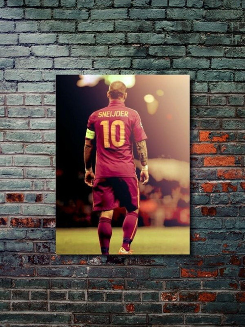 Gs Wesley Sneijder Poster - Spor Posterleri, Takım Posterleri Özel Tasarım Poster