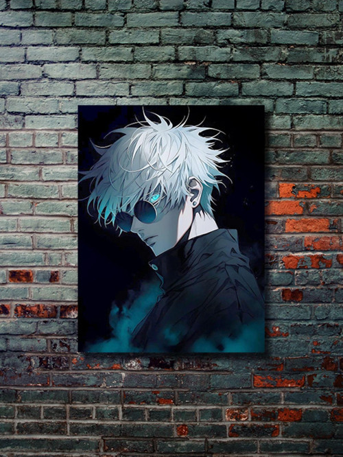 Satoru Gojo, Jujutsu Kaisen, Özel Tasarım Kağıt Poster, Duvar Sanatı