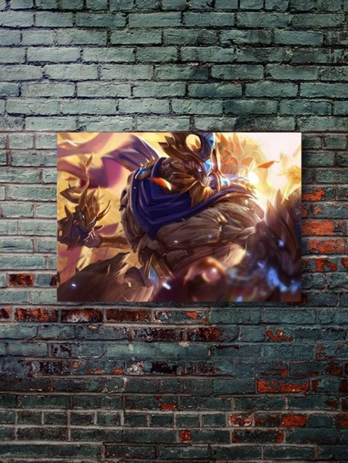 Maokai - League Of Legends - Oyun Posterleri, Özel Tasarım Kağıt Poster