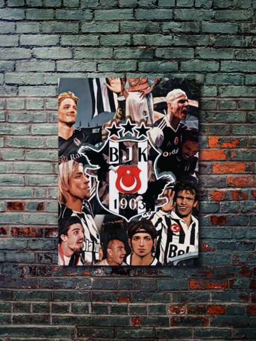 Bjk Takım - Beşiktaş - Spor Posterleri, Takım Posterleri Özel Tasarım Kağıt Poster