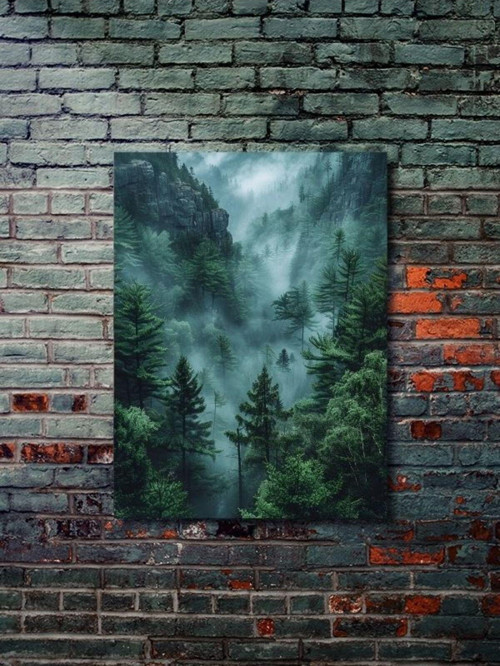 Manzara, Doğa Temalı Poster, Özel Tasarım Kağıt Poster, Duvar Sanatı