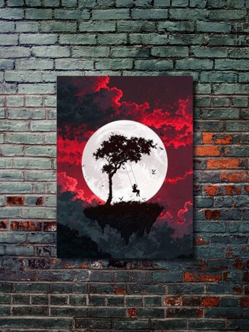 Manzara, Doğa Temalı Poster, Özel Tasarım Kağıt Poster, Duvar Sanatı