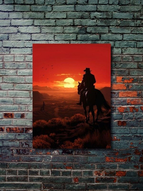 Arthur Morgan - Red Dead Redemption - Gaming Posterleri, Özel Tasarım Kağıt Poster, Duvar Sanatı