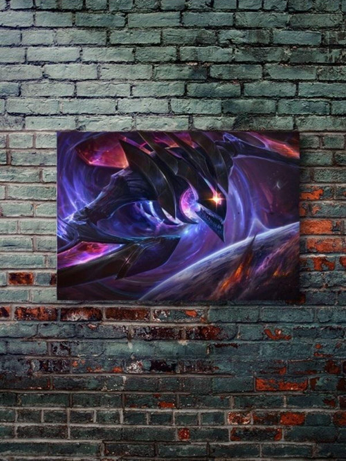 Khazix, League Of Legends, Eşsiz Tasarım Oyun, Karakter Posterleri, Özel Tasarım Kağıt Poster,