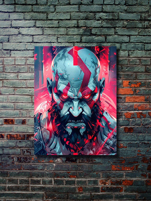 Kratos - God Of War - Gaming Posterleri, Özel Tasarım Kağıt Poster, Duvar Sanatı