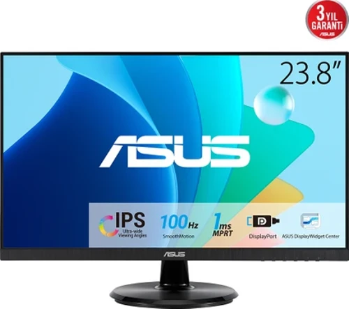 VA24DQFR 24" 1 ms Full HD IPS 100 Hz Monitör