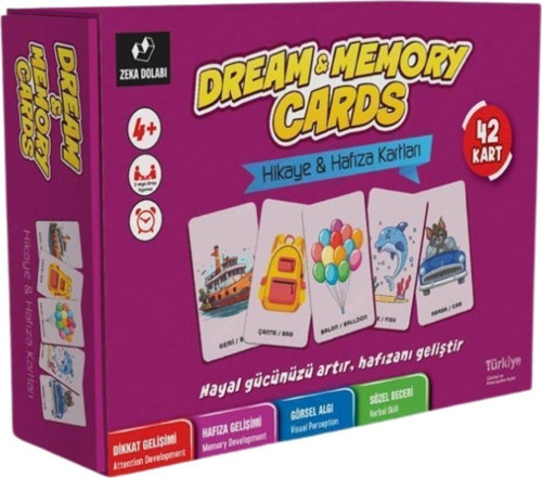 Dream & Memory Cards ( Hikaye - Hafıza - Kutu Oyunu - Oyuncak - Aile Oyunu )