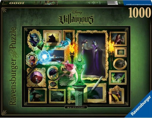 Villainous Maleficent 1000 Parça Puzzle