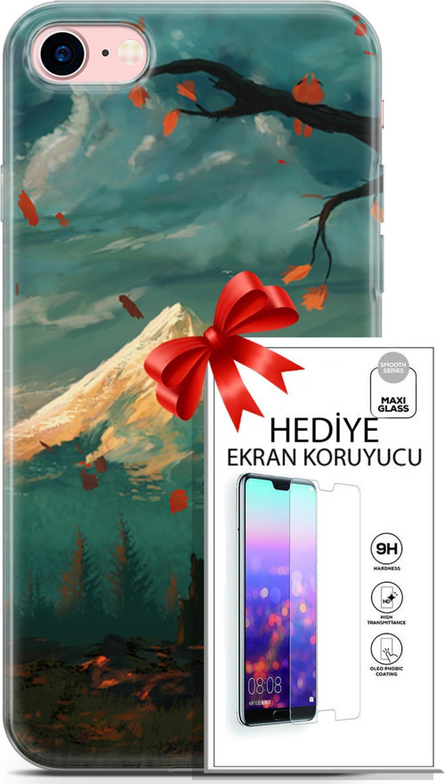 Apple İphone 7 - 8 Kılıf Orijinal Seri Neo 03 Wolverine Arka Kapak + Ekran Koruyucu