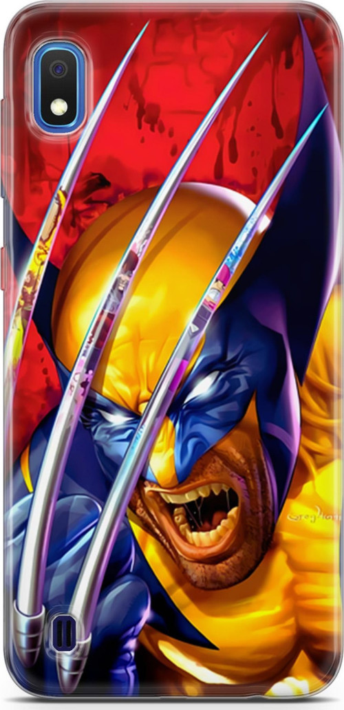 Galaxy A10 Uyumlu Kılıf Yapayzeka 7 Wolverine Desenli Kılıf
