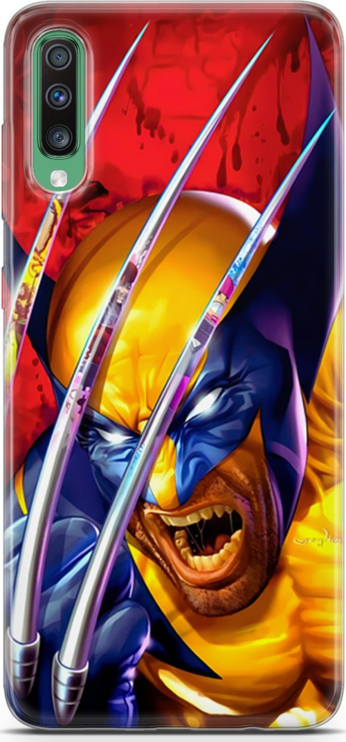 Galaxy A50 Uyumlu Kılıf Yapayzeka 7 Wolverine Desenli Kılıf