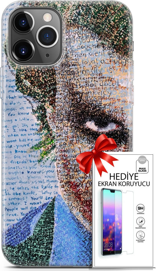 Apple İphone 11 Pro Kılıf Orijinal Seri Cardano 10 Joker Full Hd Kılıf + Ekran Koruyucu