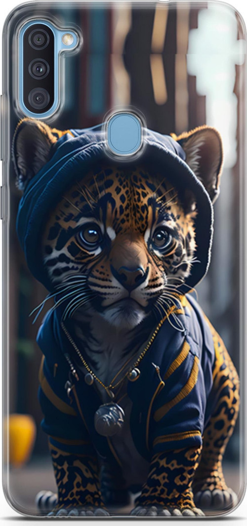 Galaxy A11 Uyumlu Kılıf Yapayzeka 22 Entel Kaplan Kap