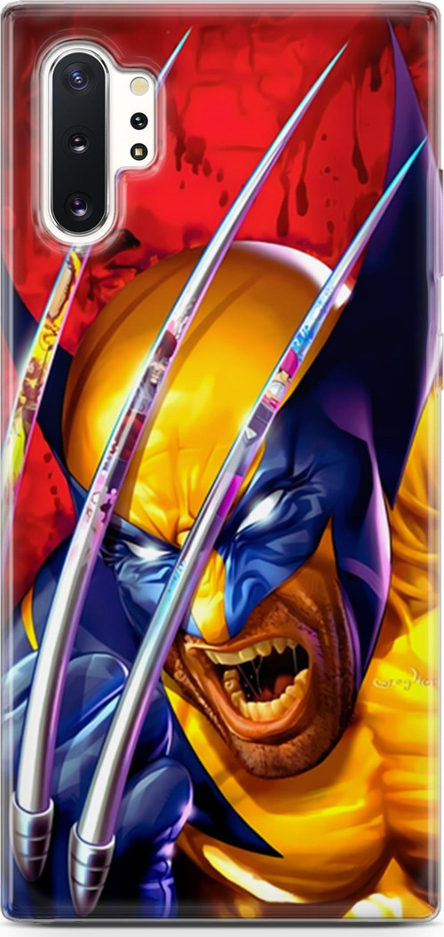 Galaxy Note 10 Plus Uyumlu Kılıf Yapayzeka 7 Wolverine Desenli Kılıf